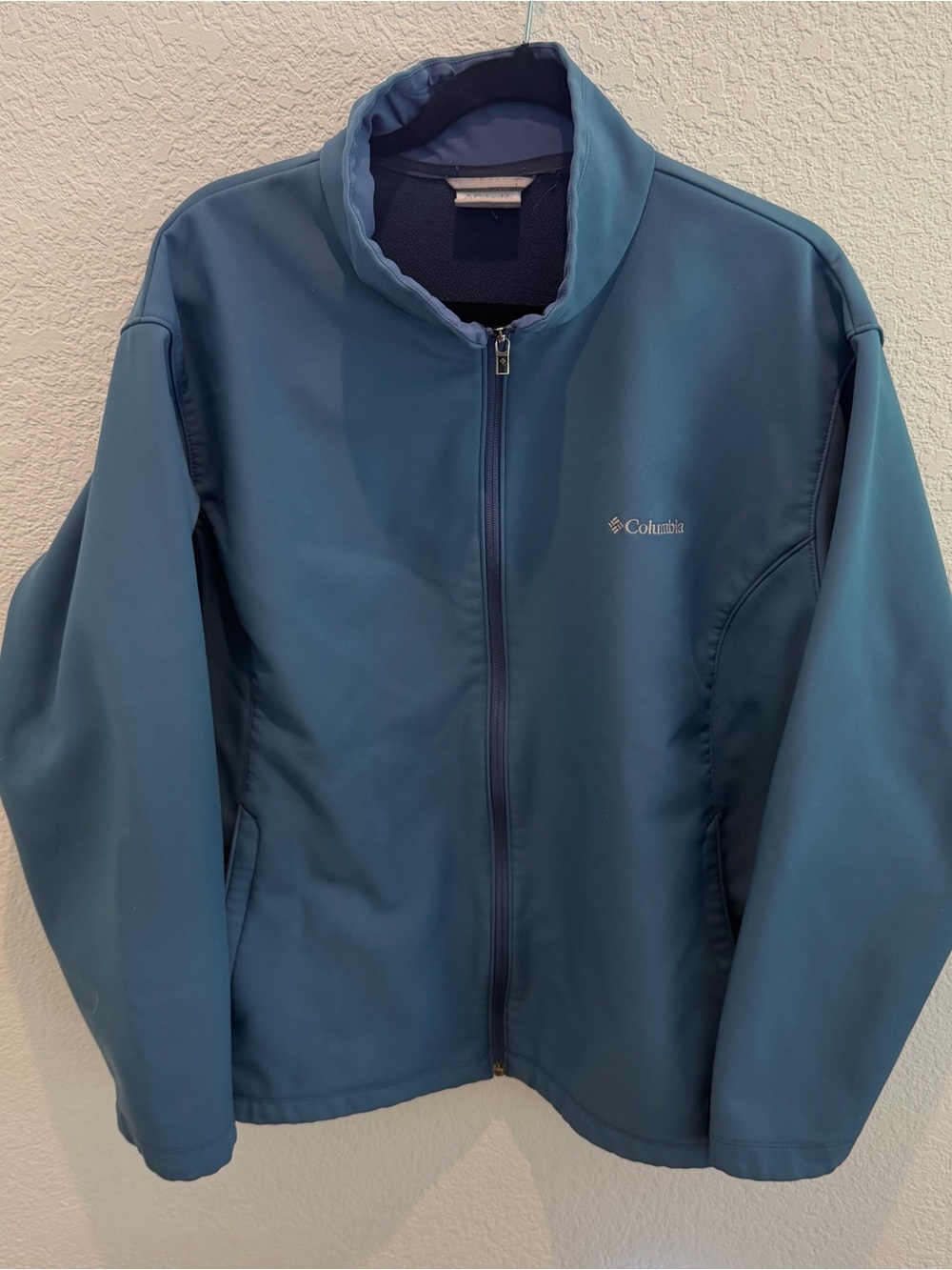 Columbia Navy Jacket with Gold Logo